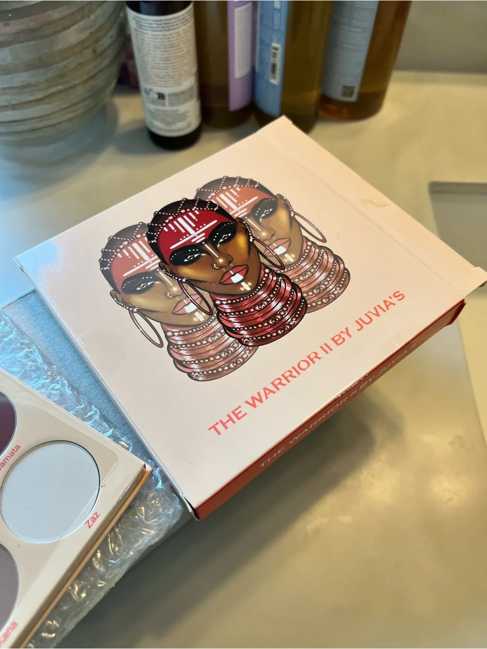 Juvia's Place The Warrior II Eyeshadow Palette - Red, Brown, Black